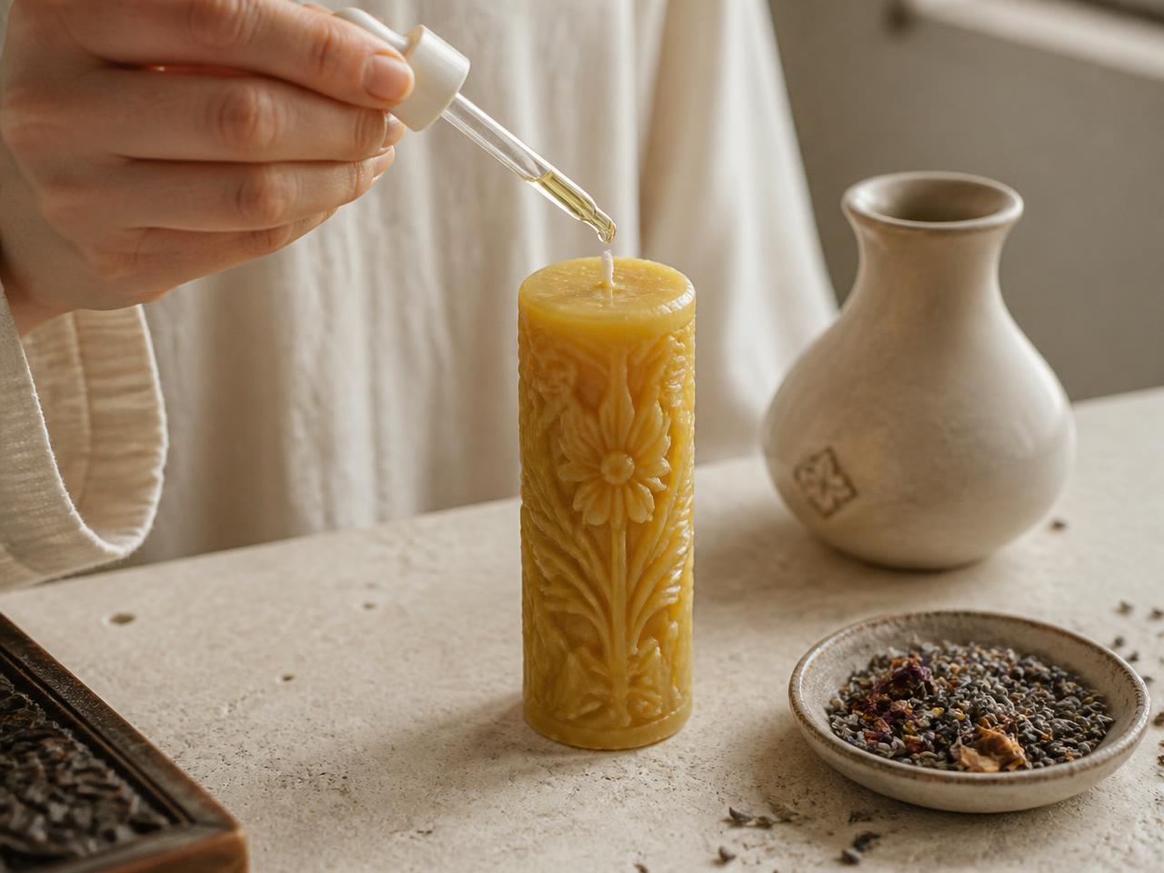 Dressing a Candle, Step by Step