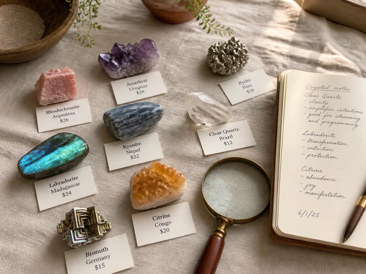 How to Read a Crystal Seller's Label