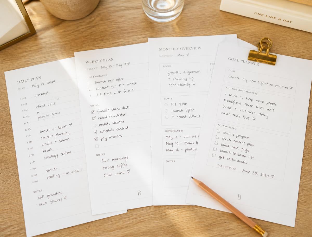 Printable Resources